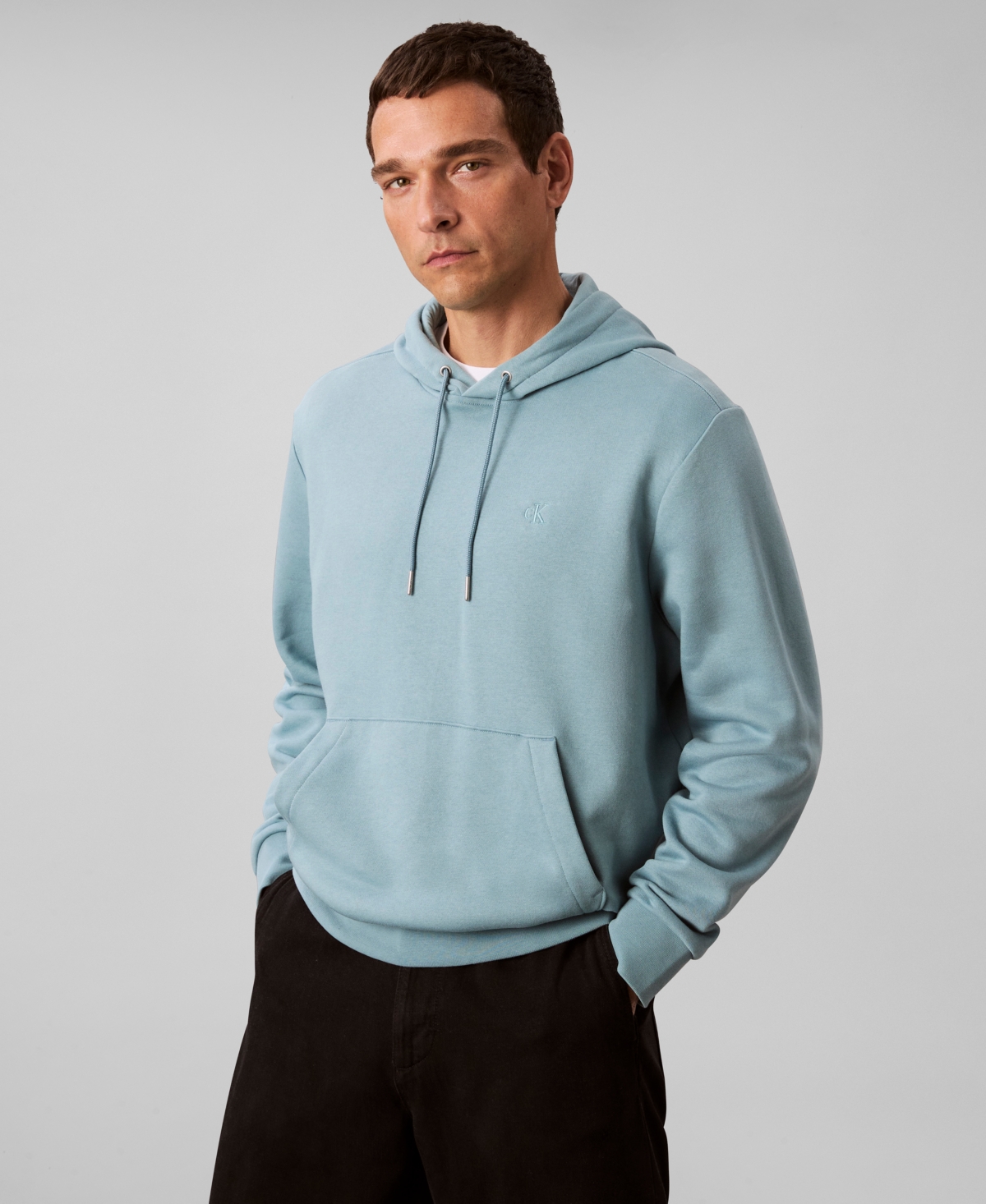 Calvin Klein Men's Archive Logo Long Sleeves Hoodie