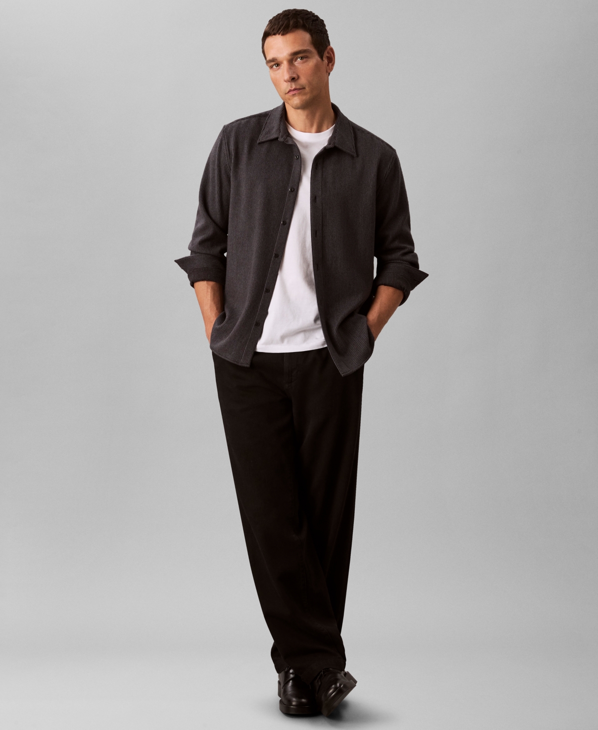 Calvin Klein Men's Button-Down Easy Shirt