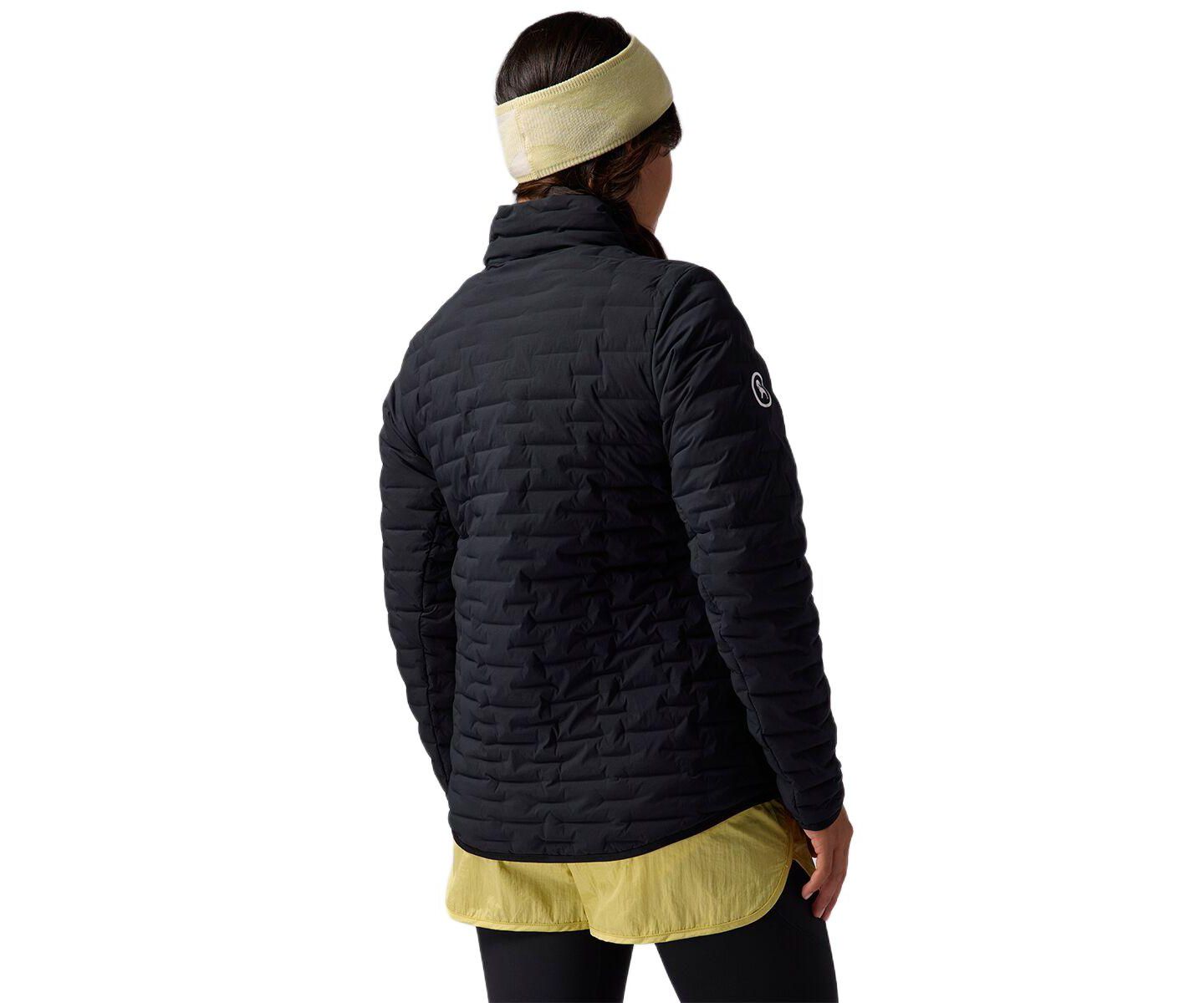 Женская куртка Backcountry Peale Primaloft Stitch-Free Baffle Stretch Jacket Synthetic Insulation Jackets, цвет: Чёрный — фото 2