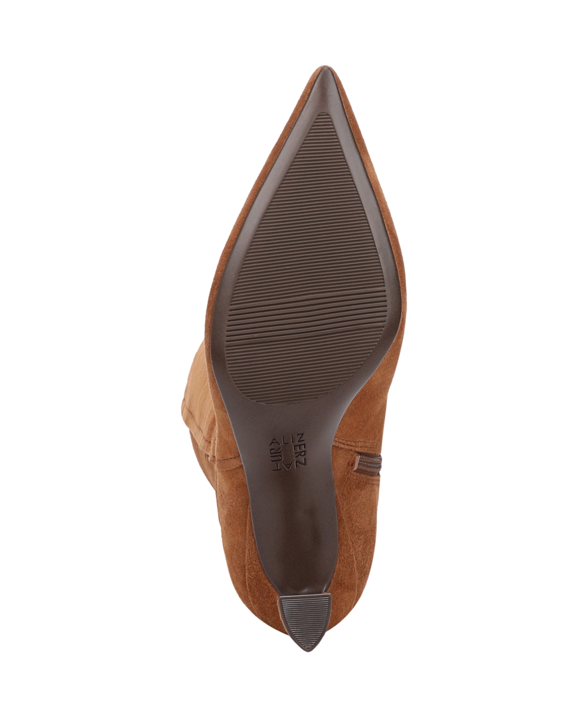 Naturalizer Women's Emily Zipper Tall Boots In Brown