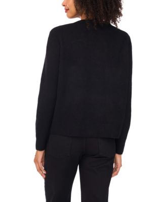 Women's Crewneck "Les Alps" Motif Long-Sleeve Sweater