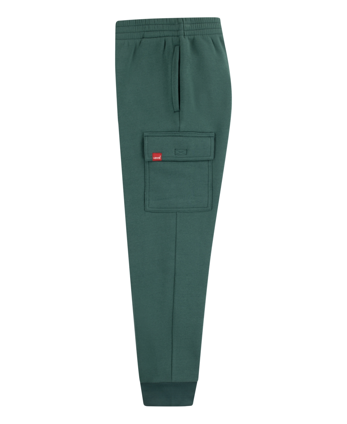 Levi's Big Boys Knit Cargo Fleece Jogger In Green