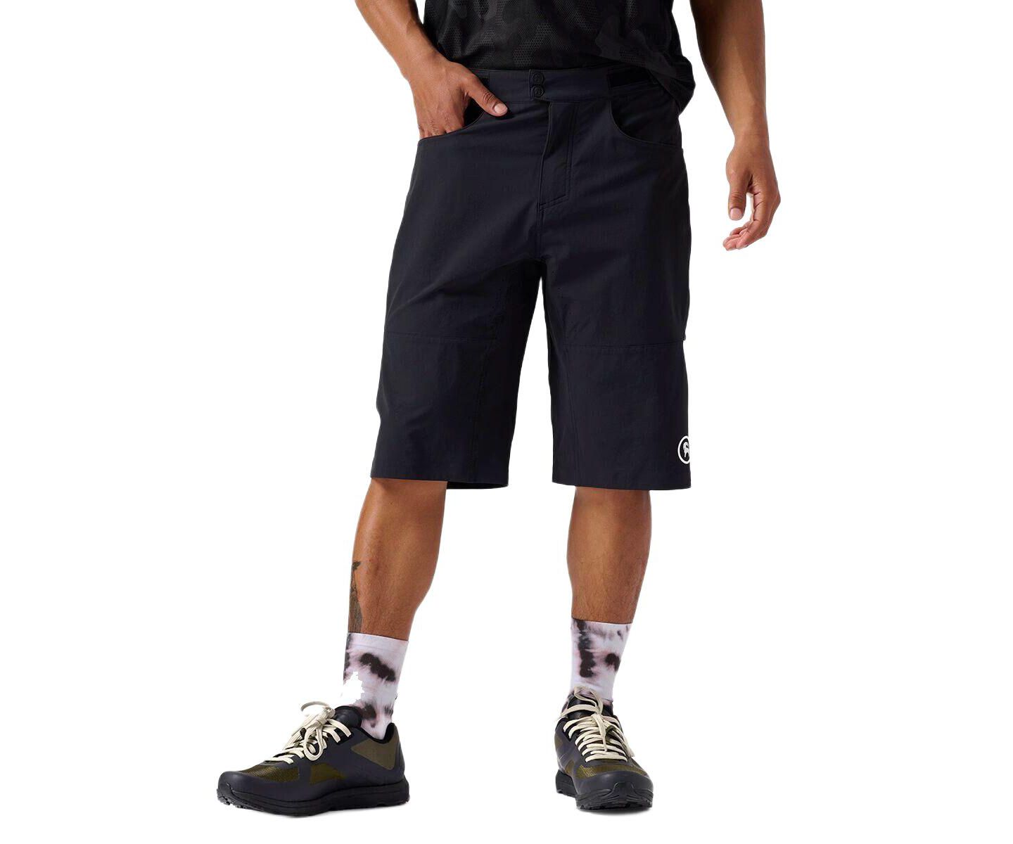 Мужские шорты Backcountry Empire Bike Short Mountain Bike Shorts, 13'' Inseam, цвет: Чёрный — фото 1