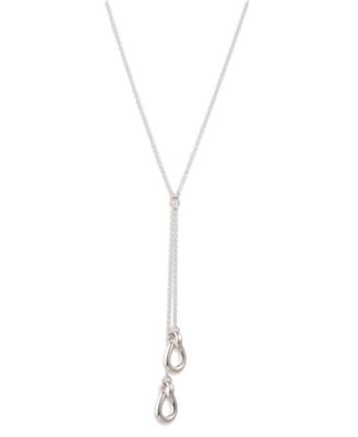 Lauren Ralph Lauren - Sterling Silver Horsebit Y Necklace