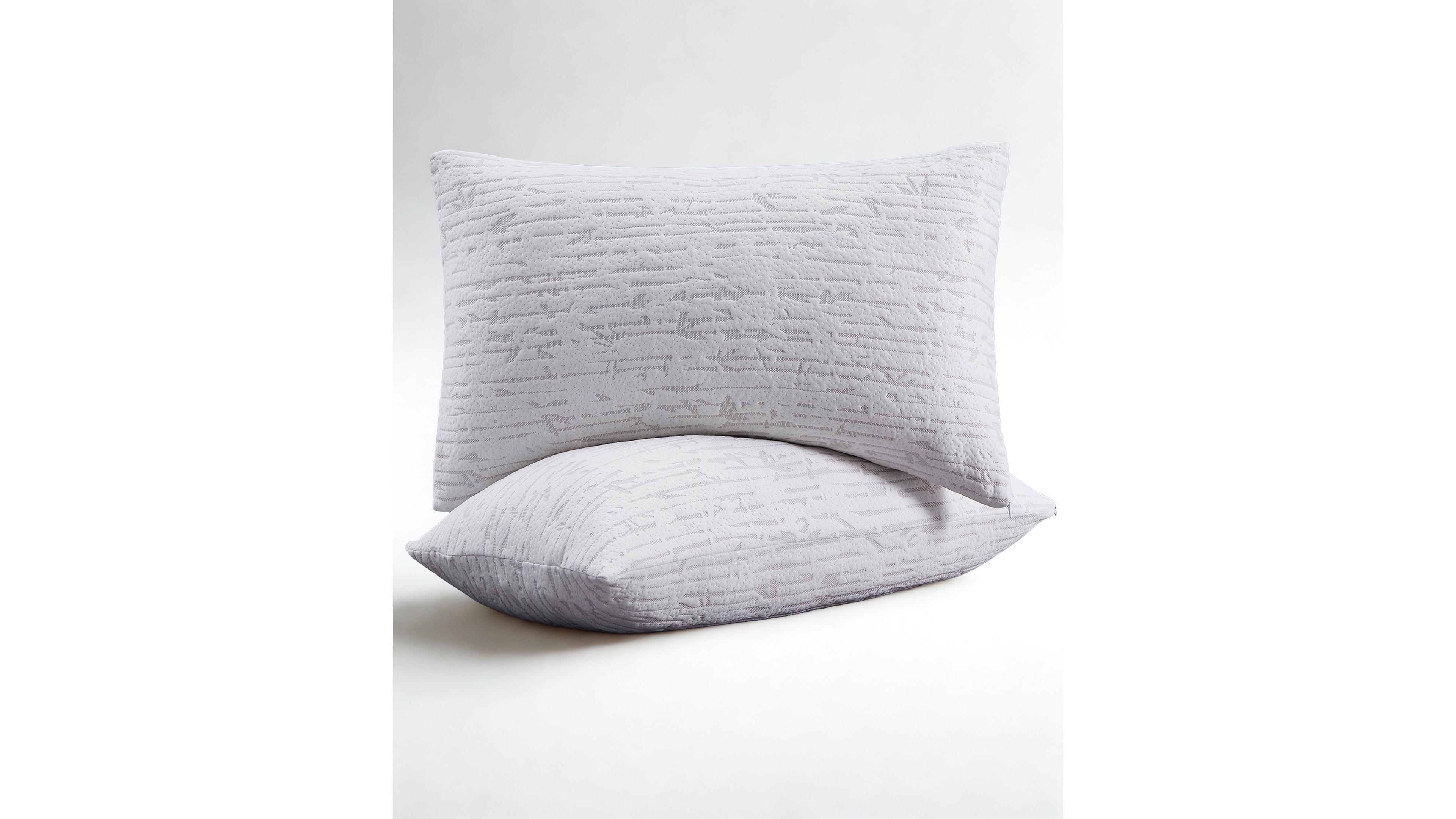 Nestl Adjustable Support Shredded Memory Foam 2-Pack Pillow, Standard/Queen