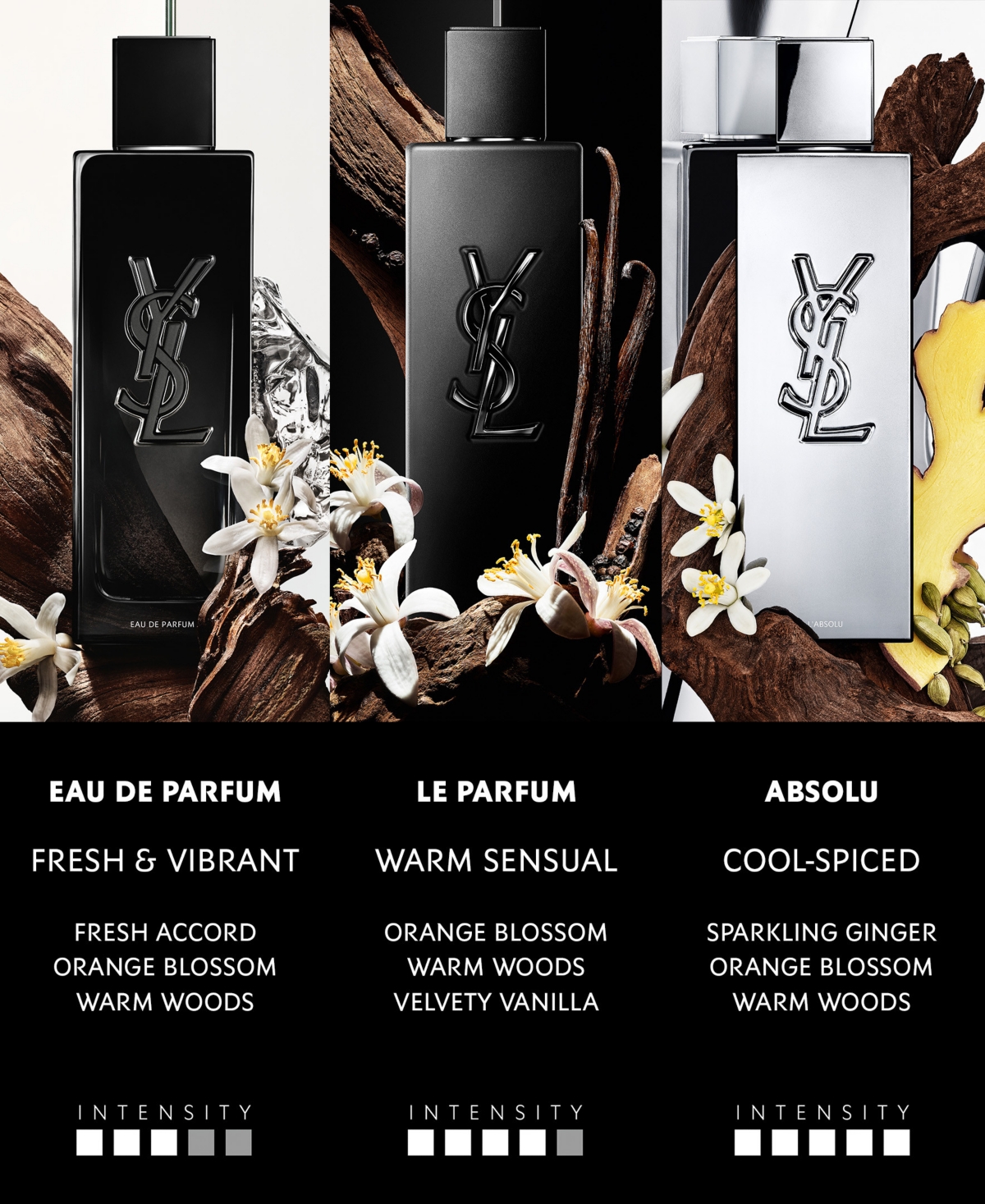 Saint Laurent Yves  Myslf Refillable Eau De Parfum In Transparent