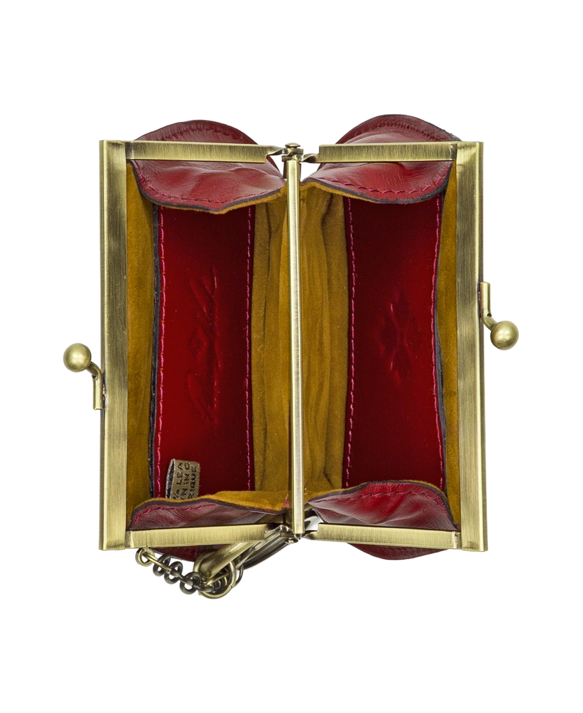 Patricia Nash Bella Boxed Coin Case In Red