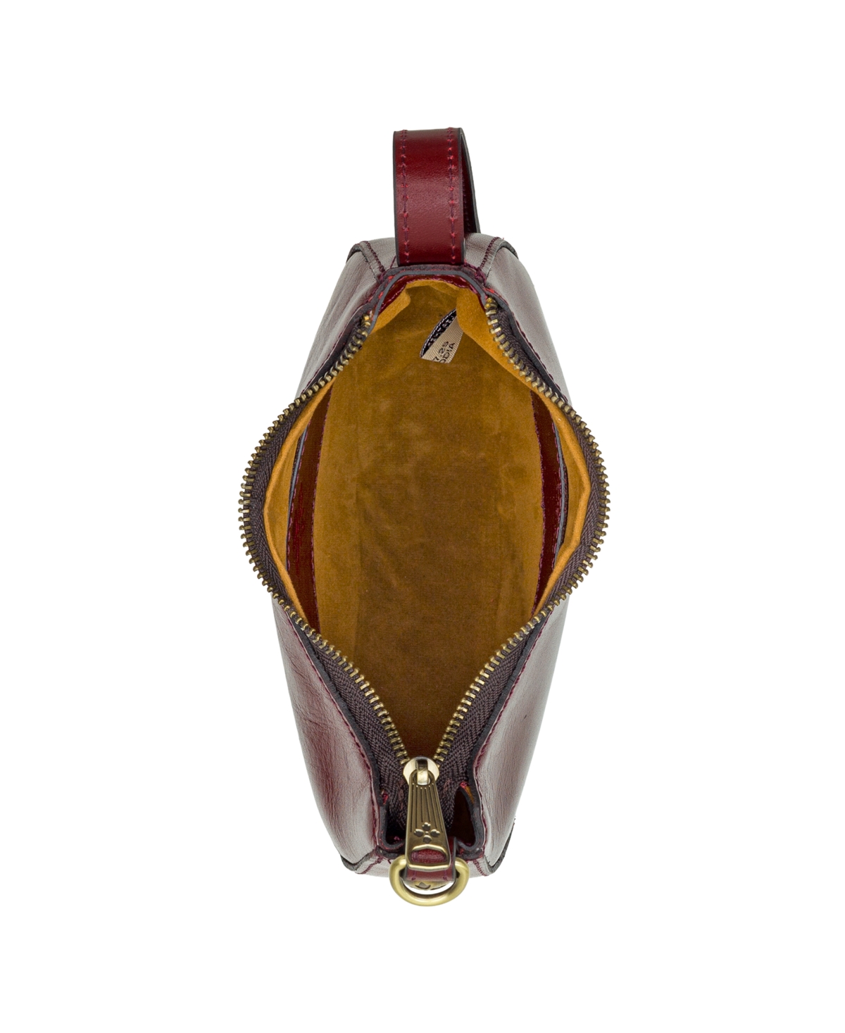 Patricia Nash Morgana Mini Leather Shoulder Bag In Burgundy