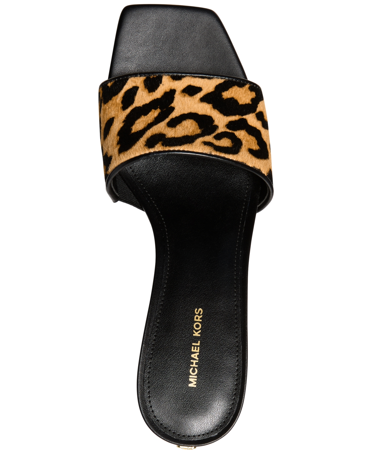 Michael Kors Michael  Women's Elyse Kitten Mule Sandals In Animal Print