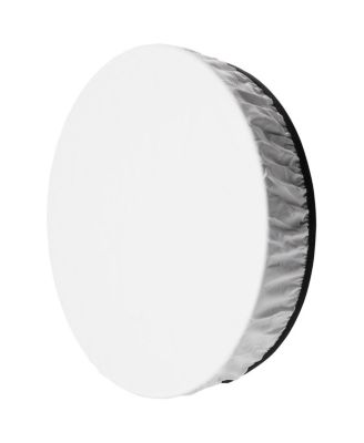 45-Degree Deep Focus Reflector with Honeycomb Grids & Diffusion, Bowens-Mount, Silver/Black