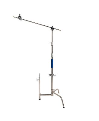 40" Stainless Steel C-Stand with Grip Arm Kit