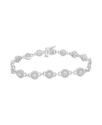 Macy's - Diamond Bracelet (2 ct. t.w.) in 10K White Gold, Macys Exclusive