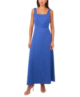 Vince Camuto - Women's Square Neck Sleeveless Maxi Dress