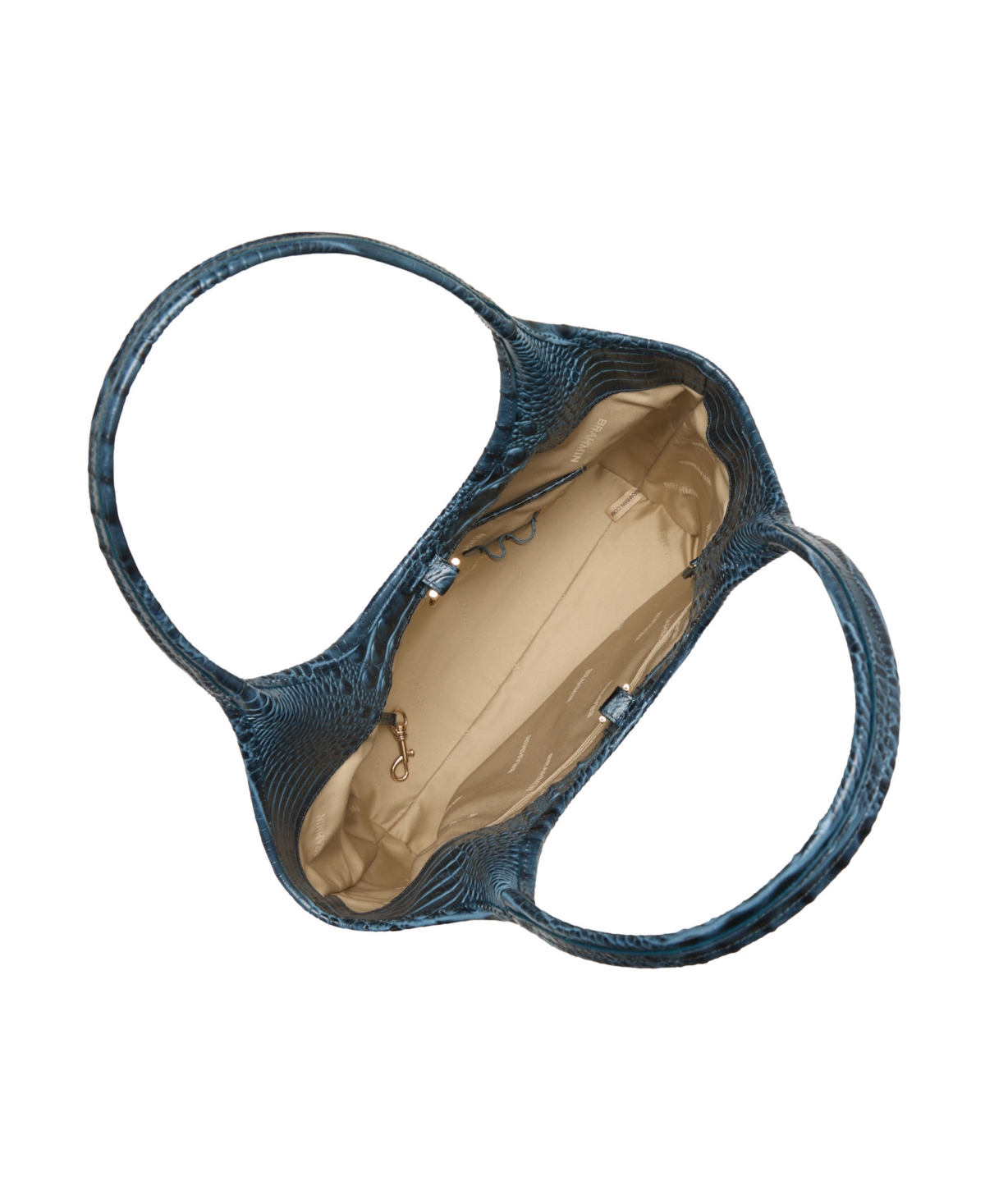 Brahmin Melora Alden Road Large Tote Bag In Blue