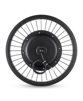 20"x4" Fat Tire 48V Ebike Electric Rear Wheel Bicycle Conversion Kit LCD 1000W Dual Controller