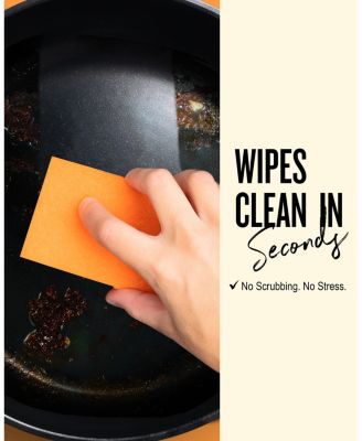 Energy Nonstick Ceramic Frying Pan 6-Piece Set - Lightweight, Easy to Clean and Made w/o PFAS, PFOA & PTFE - Induction & All Stovetop Compatible