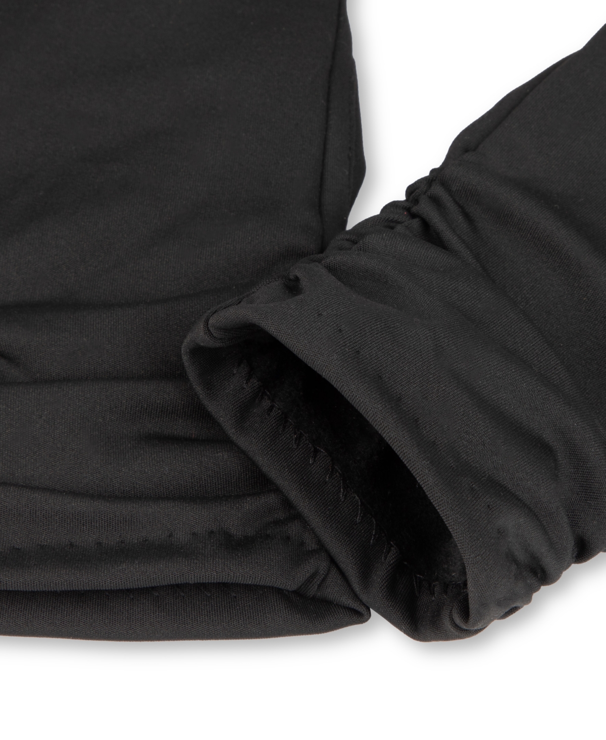 Isotoner Signature Women's Long Ruched Gloves In Black