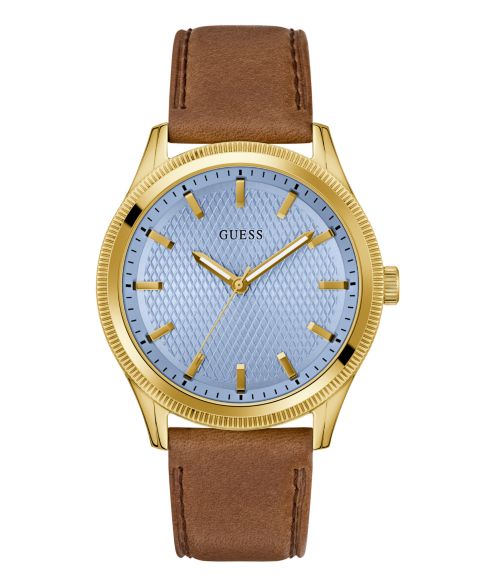 Мужские часы GUESS Gold-Tone Analog Watch, 44mm