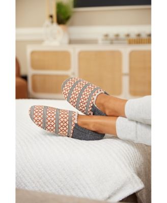 Women's Laidback Slipper Artisan Woven Indoor Closed Heel House Shoes