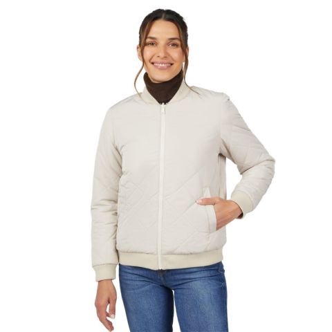 Женские куртки Free Country Women's Stratus Lite Reversible Quilted Bomber Jacket