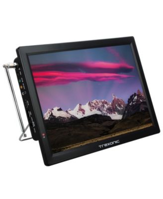 Portable Rechargeable 14 Inch LED TV with HDMI, SD/MMC, USB, VGA, AV In/Out and Built-in Digital Tuner