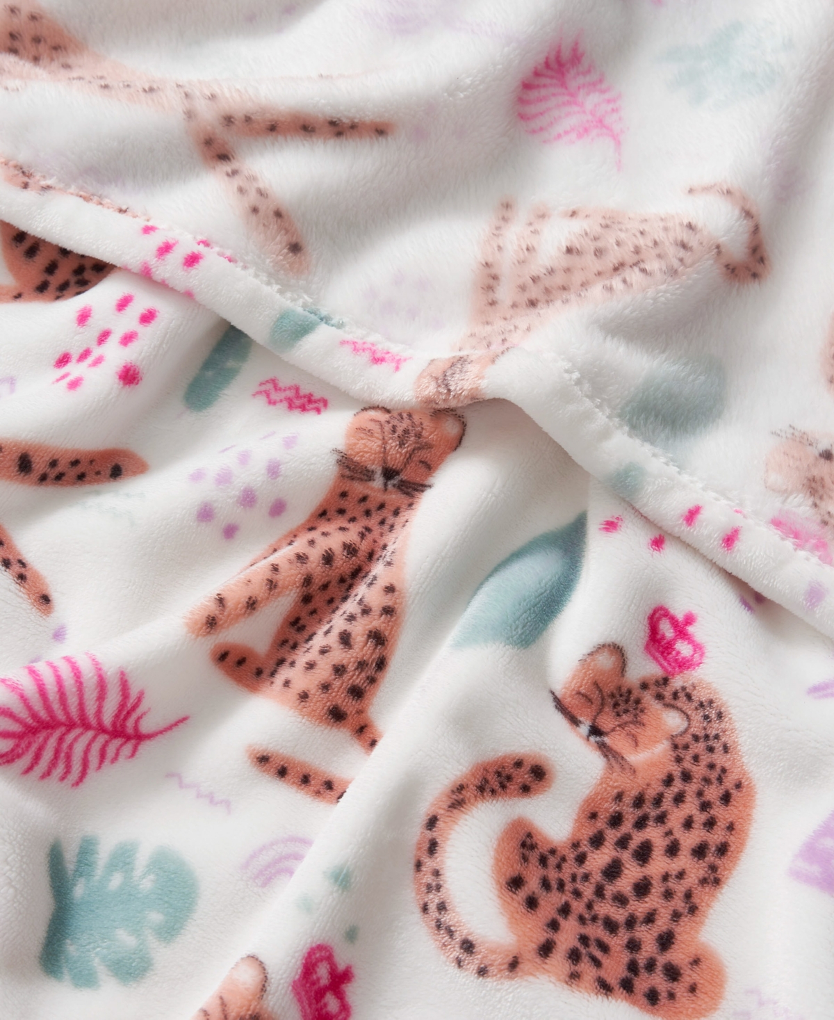 Juicy Couture Baby Plush Throw Blankets, 40" X 50" In Multi