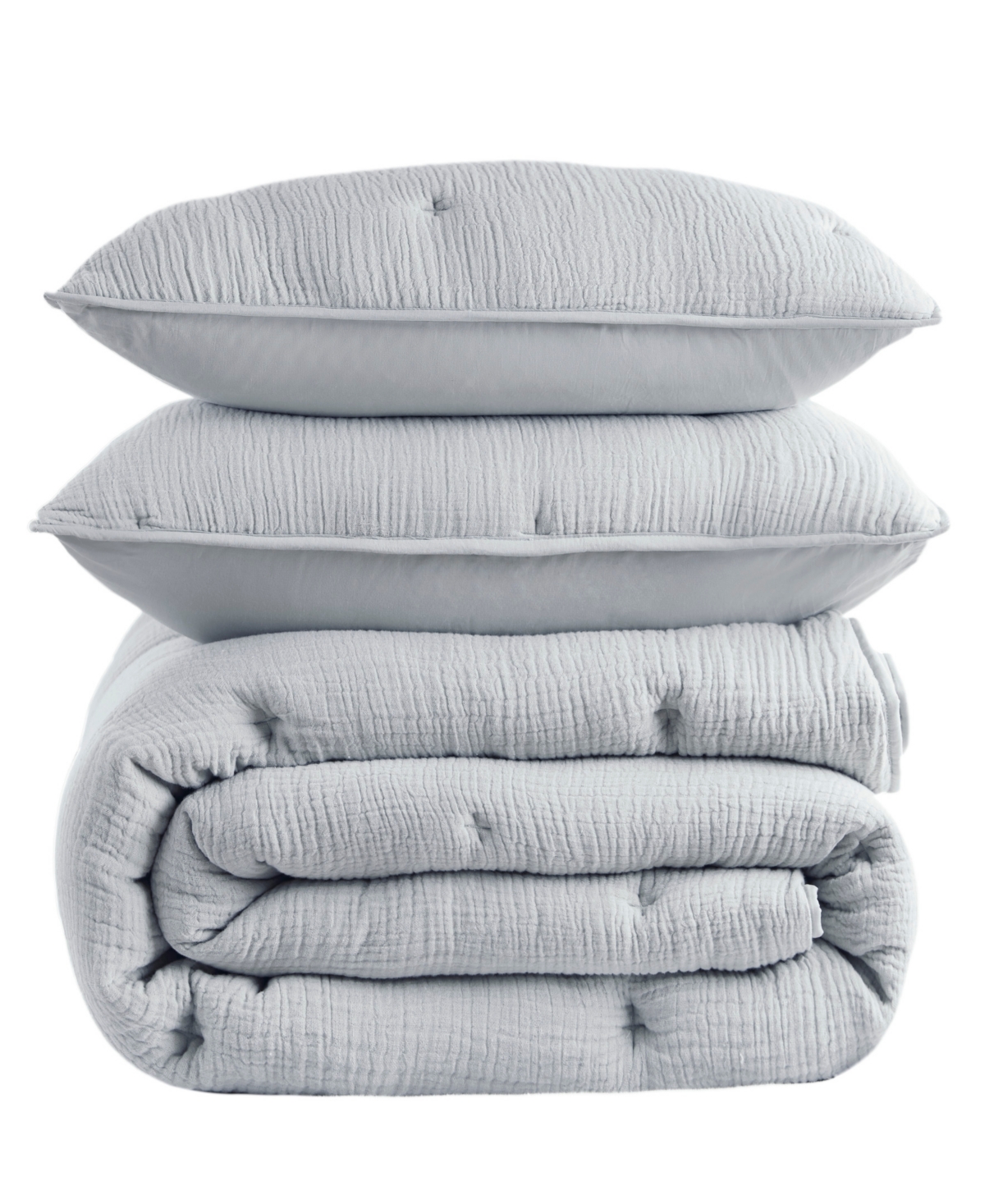 Harbor House Breeze Cotton Embroidered 3-Pc. Quilt Set