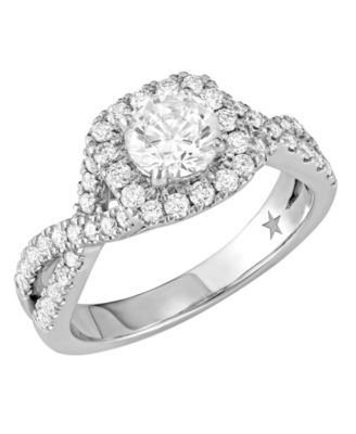 Macy's - Diamond Ring (1-3/8 ct. t.w.) in 14K White Gold