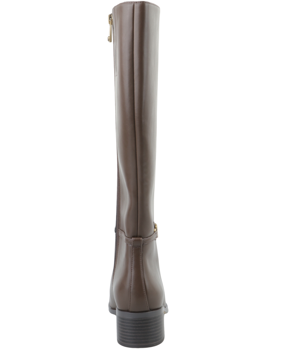 Giani Bernini Women's Shayyla Block Heel Knee Wide Calf High Boots, Created For Macy's In Brown