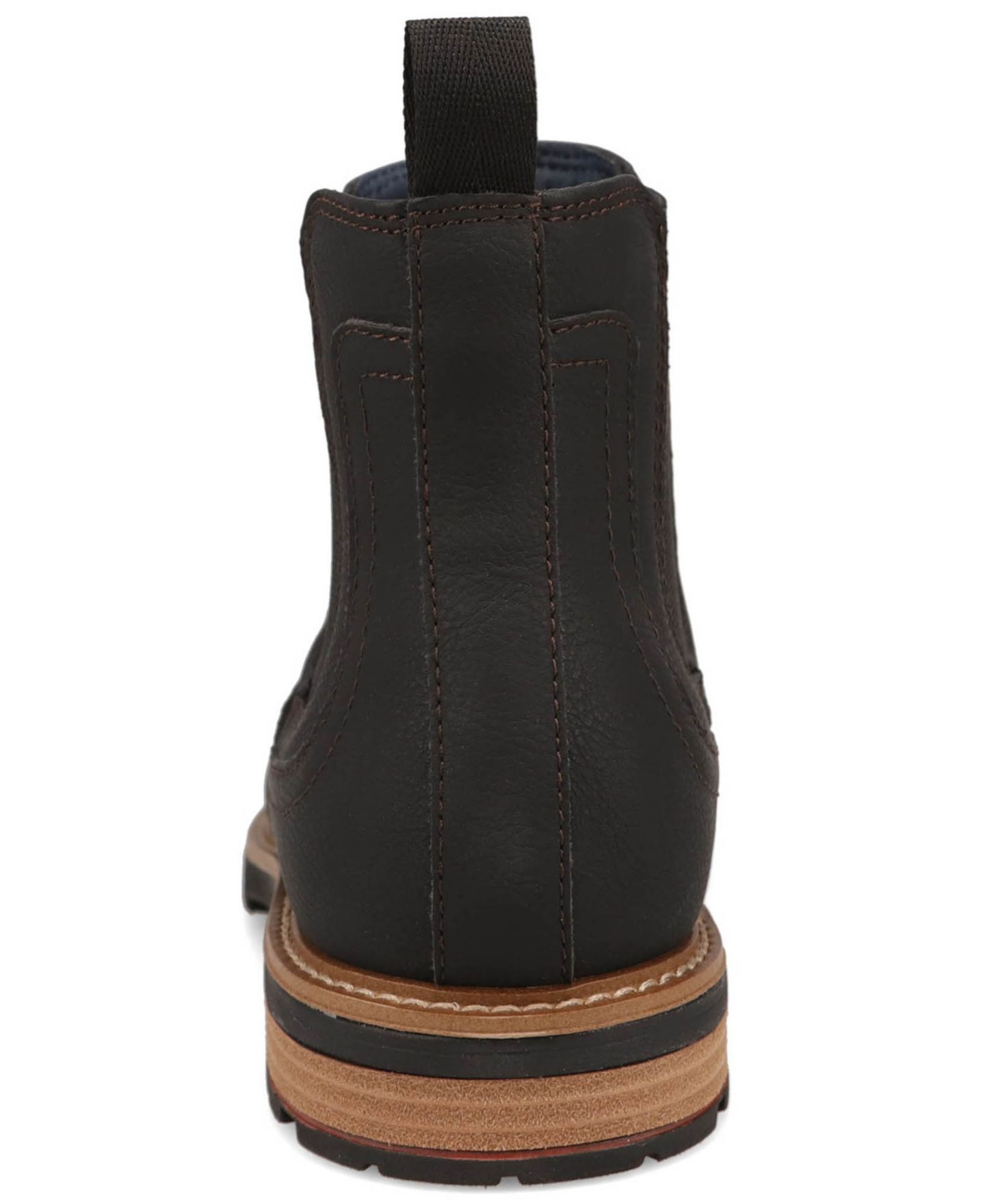 Мужские ботинки Dockers Camden Rugged Pull-On Chelsea, цвет: Чёрный — фото 3