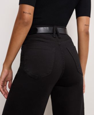 Women's Cropped Palazzo Jeans