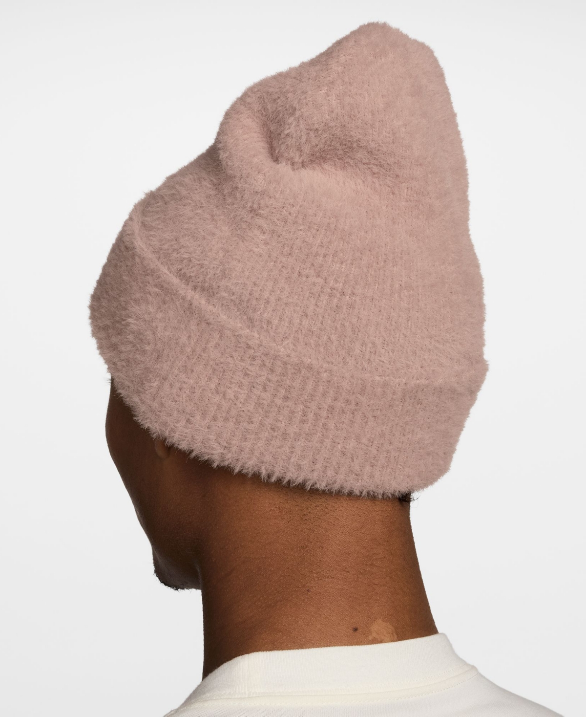 Nike Men's Peak Embroidered Logo Crown Beanie In Brown