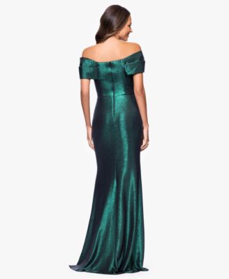 Women's Long Off-The-Shoulder Gown