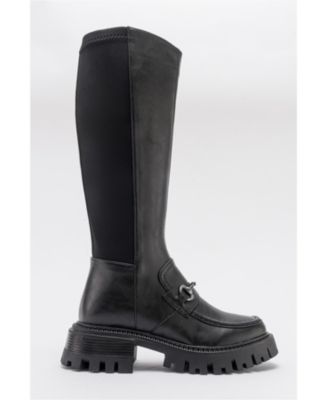 Chapel Buckle Stretch Boot (Women