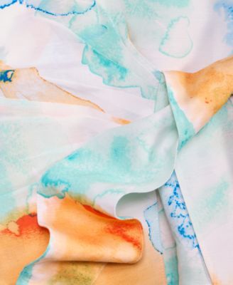 Women's Bailey Printed Surplice Wrap Top, Macy's Exclusive