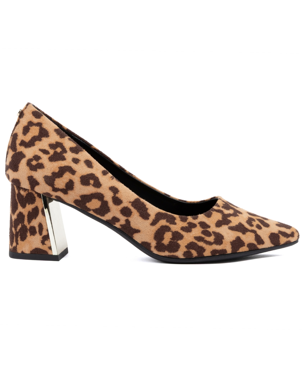 Jones New York Women's Canal Pointed Toe Block Heel Dress Pumps In Brown