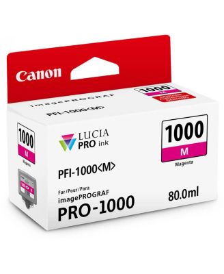 2 Pack PFI-1000M Magenta LUCIA PRO ink for imagePROGRAF PRO-1000