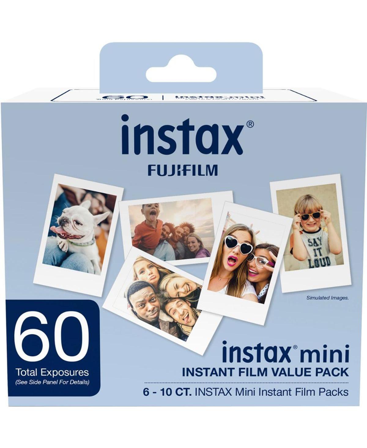 Fujifilm Fujifilm Mini Instant Camera Film: 120 Shoots Total, Value Pack, (10 Sheets x 12) Includes Slinger Photo Album