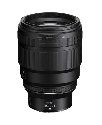 NIKKOR Z 85mm f/1.2 S Lens, Bundle with Medium Lens Case, 82mm Filter Kit, Flex Lens Shade, Lens Pen Lens Cleaner, Cleaning Kit and Lens Cap