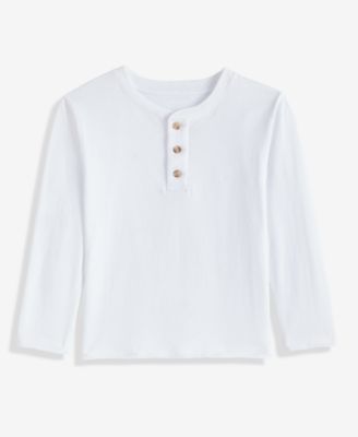 Boys' 5-20 Henley Long Sleeve Shirt, Macy's Exclusive
