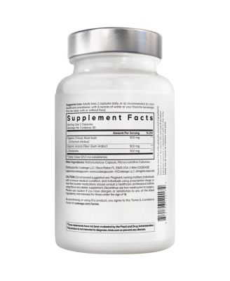 Amen Prebiotic Fiber Supplement - Acacia & Chicory Inulin Fiber, L-Glutamine - Digestive Support - , Non-GMO - 60 Capsules