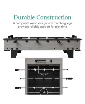 40in Tabletop Foosball Table, Arcade Table Soccer for Home, Game Room w/ 2 Balls