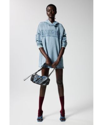 Women's Medium denim bag with patch