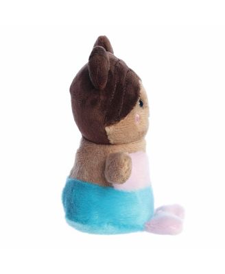 Mini Oceana Mermaid Palm Pals Adorable Plush Toy Multicolor 5"