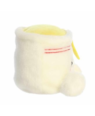 Mini Dashi Cup Noodles Palm Pals Adorable Plush Toy White 5"