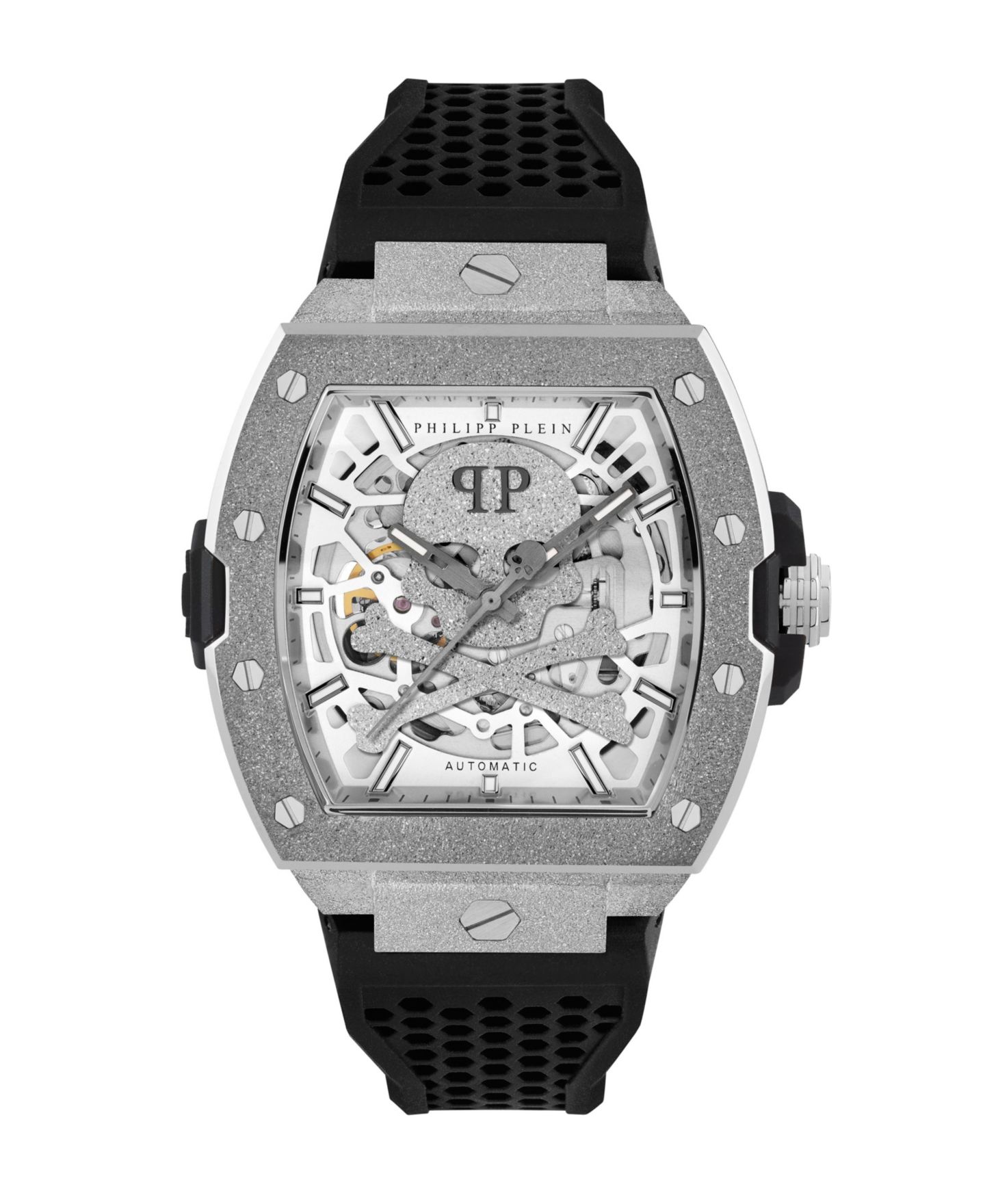 Мужские часы Philipp Plein Silver Stainless Steel, 44mm — фото 1