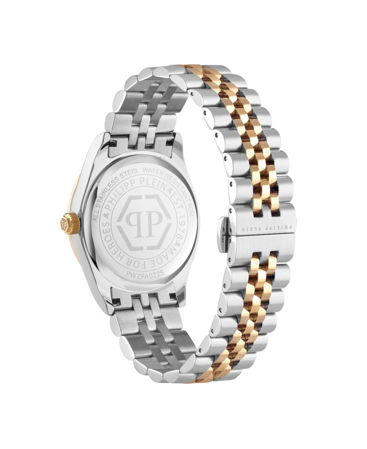 Philipp Plein Men's Two Tone Stainless Steel Watch, 43mm In Multi