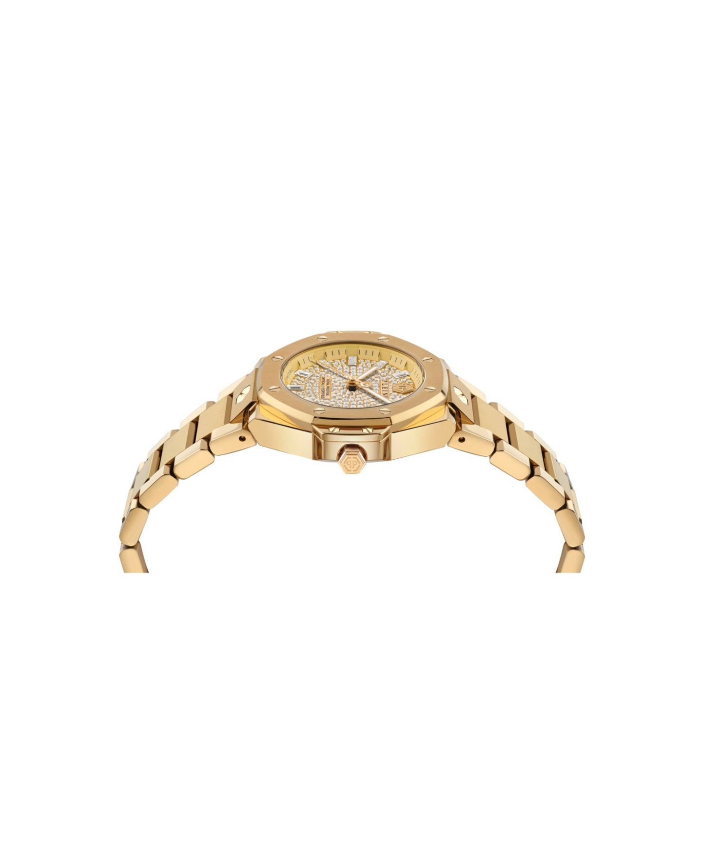 Женские часы Philipp Plein Gold Tone Stainless Steel Watch, 33mm — фото 2