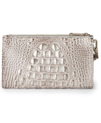 Daisy Leather Melbourne Wristlet 