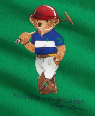 Baby Boys' Bear Print Long-Sleeve Coverall